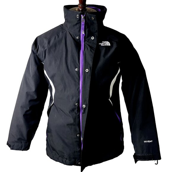 The North Face Girls Size XL 18 Insulated Triclimate Hy-vent 3 in 1 Girls Jacket - Picture 1 of 16